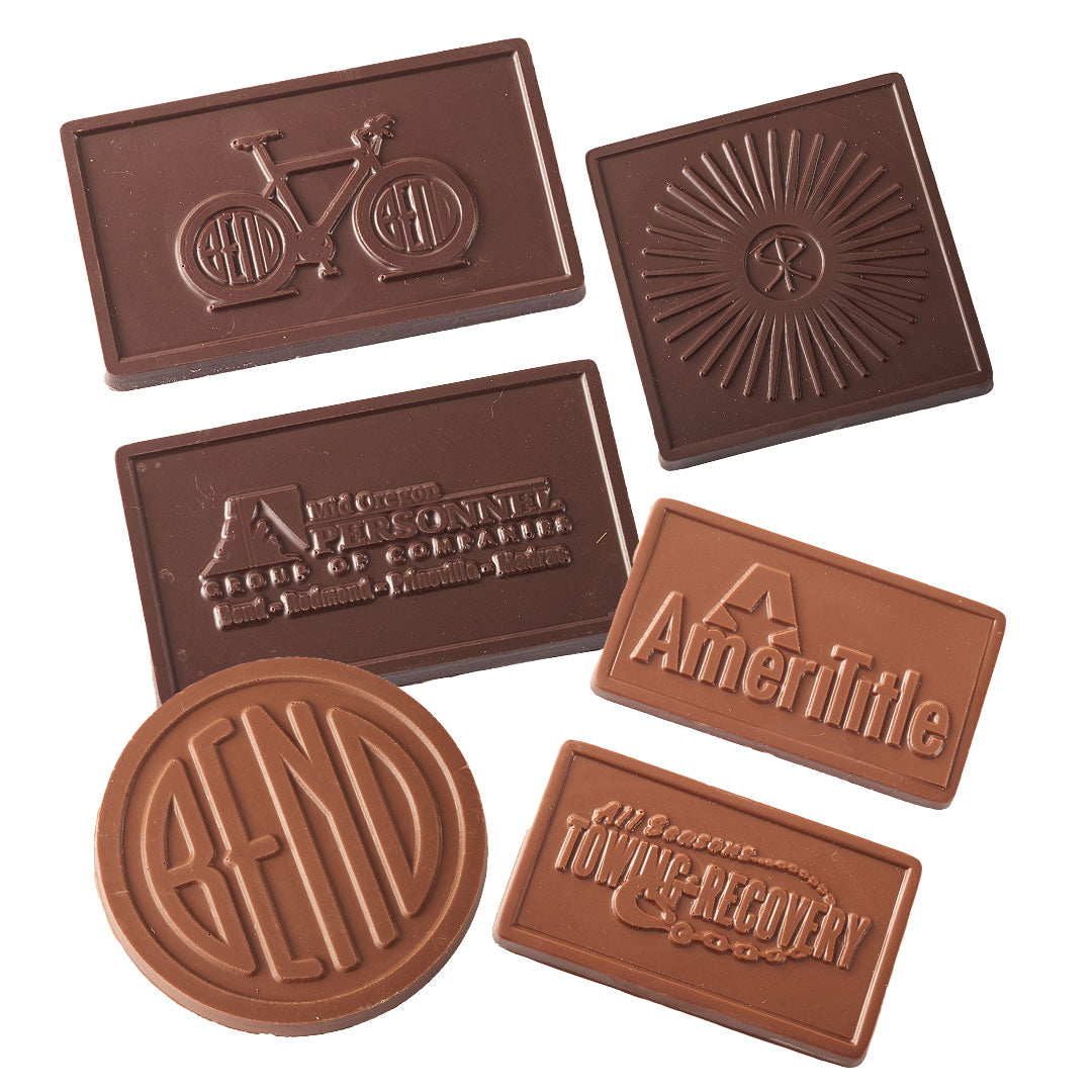 corporate gifts, custom logo chocolates