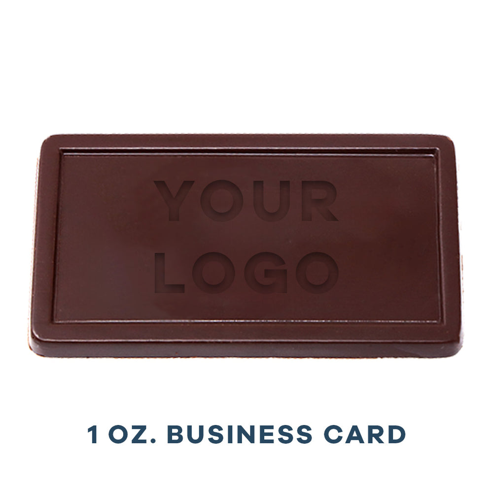 custom chocolates, business card