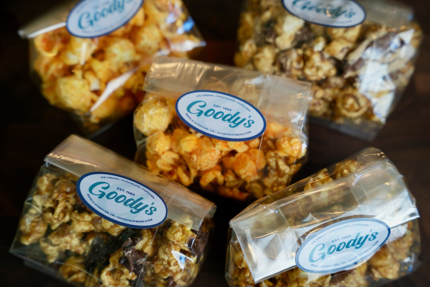 5 Flavors Popcorn Flight