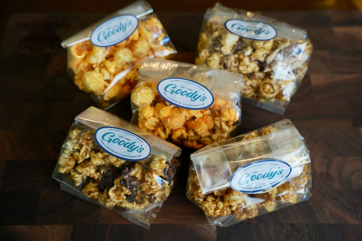 5 Flavors Popcorn Flight