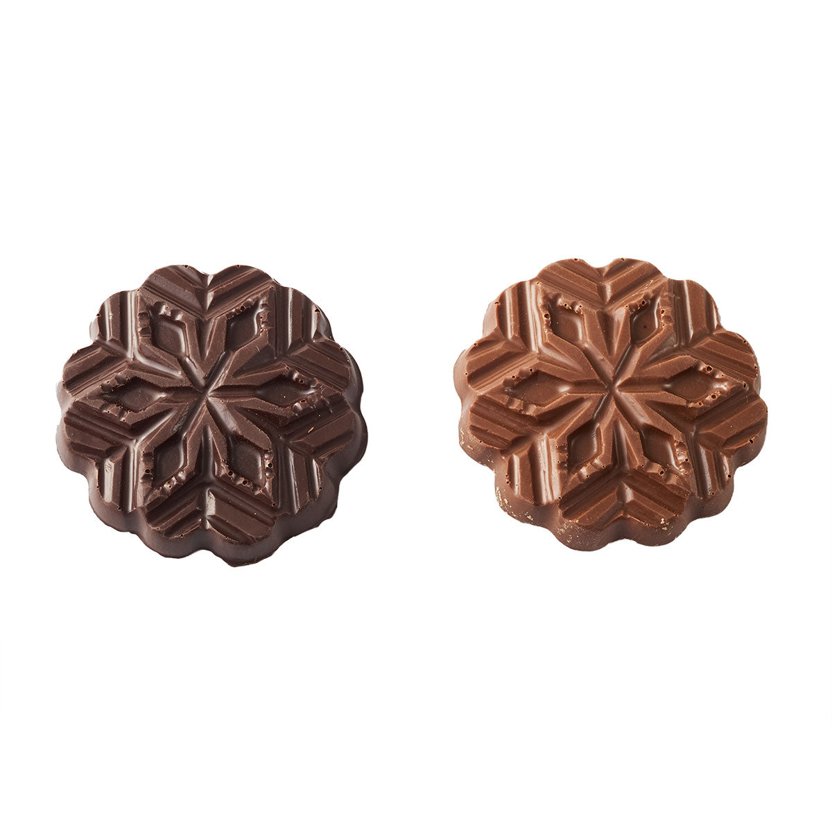 Chocolate Snowflakes