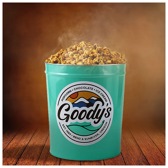 Large Popcorn Tin