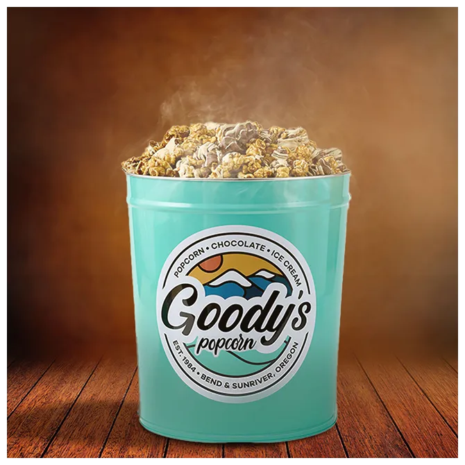 Large Popcorn Tin
