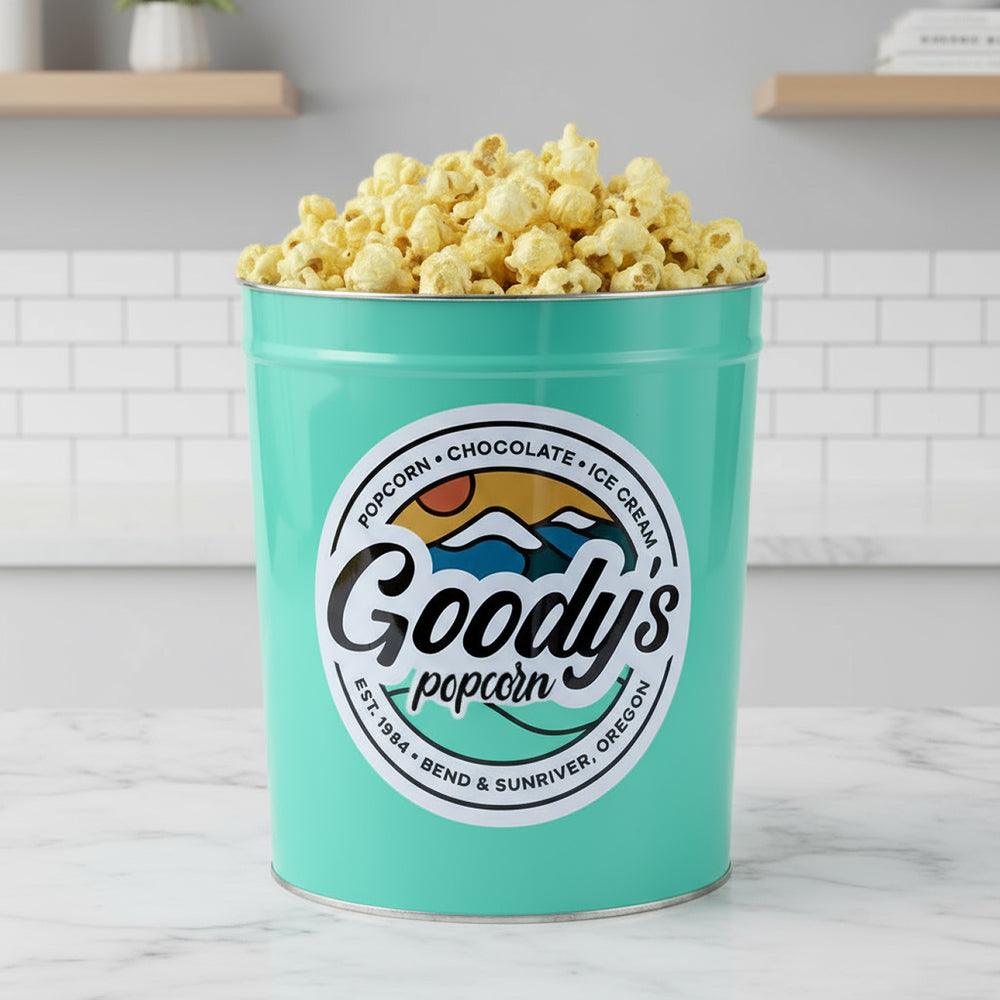 Large Popcorn Tin