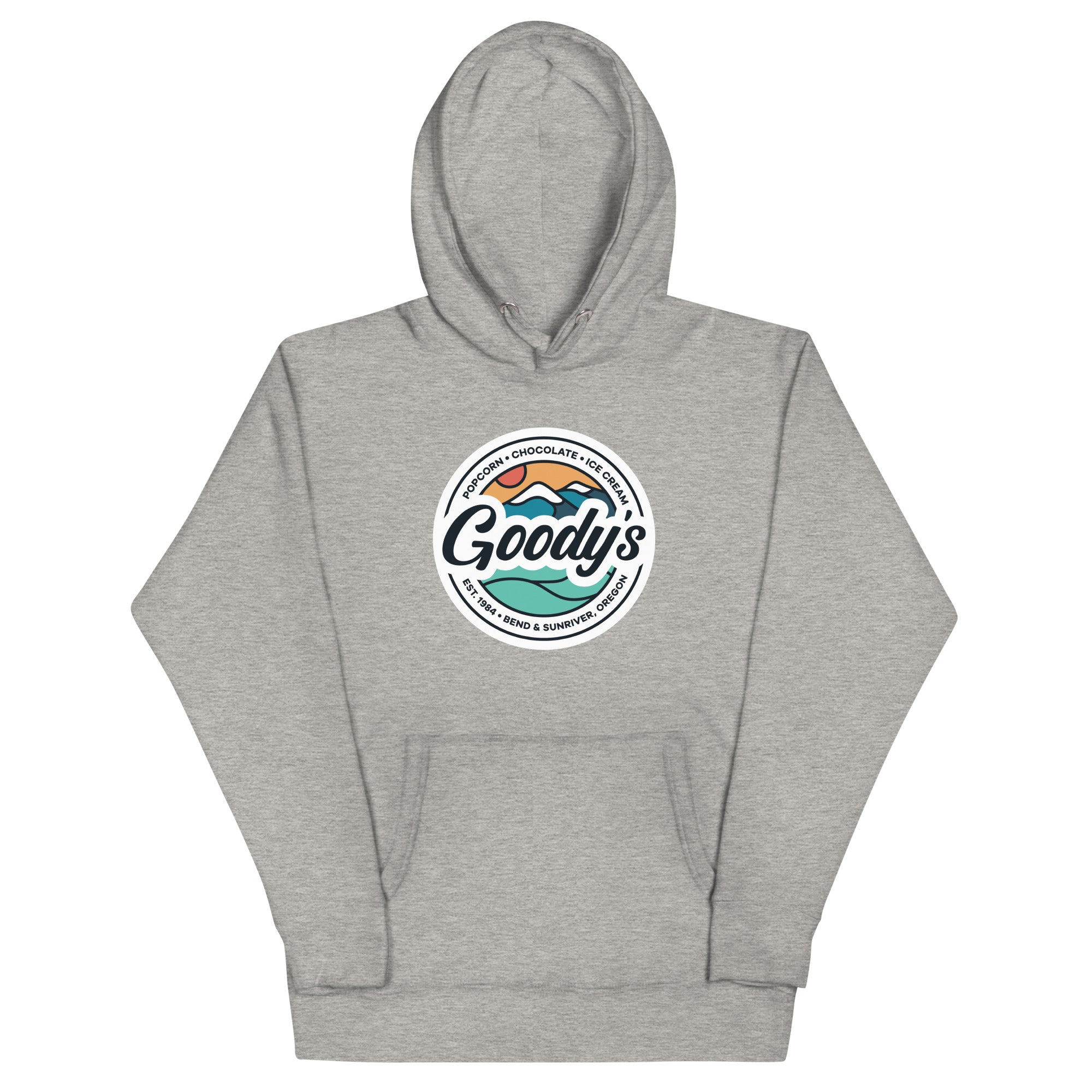 Unisex Light Colored Badge Hoodie