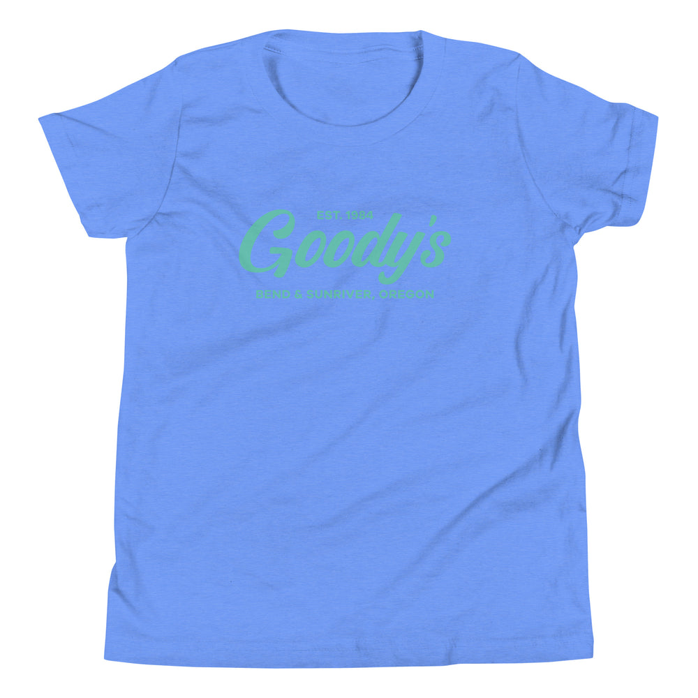 Youth Short Sleeve T-Shirt - Green Logo