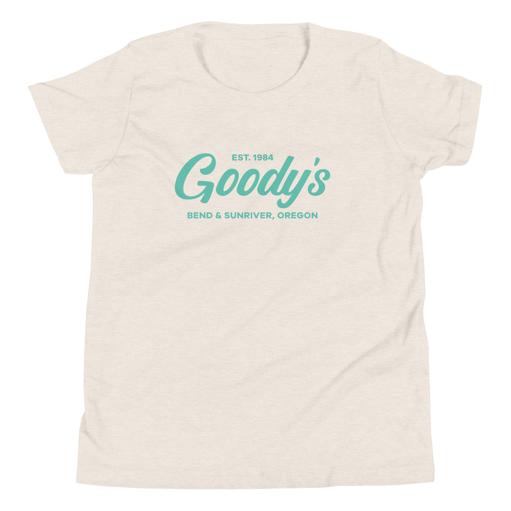 Youth Short Sleeve T-Shirt - Green Logo